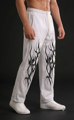 Grey baggy streetwear trousers, Urban Edge style - Elitewear X