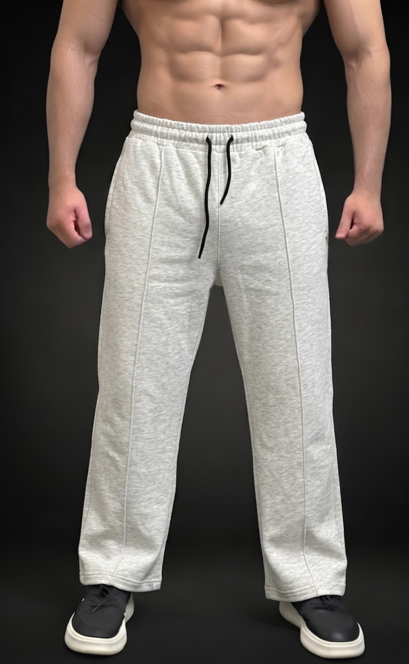 Grey essential baggy trousers for men - Elitewear X