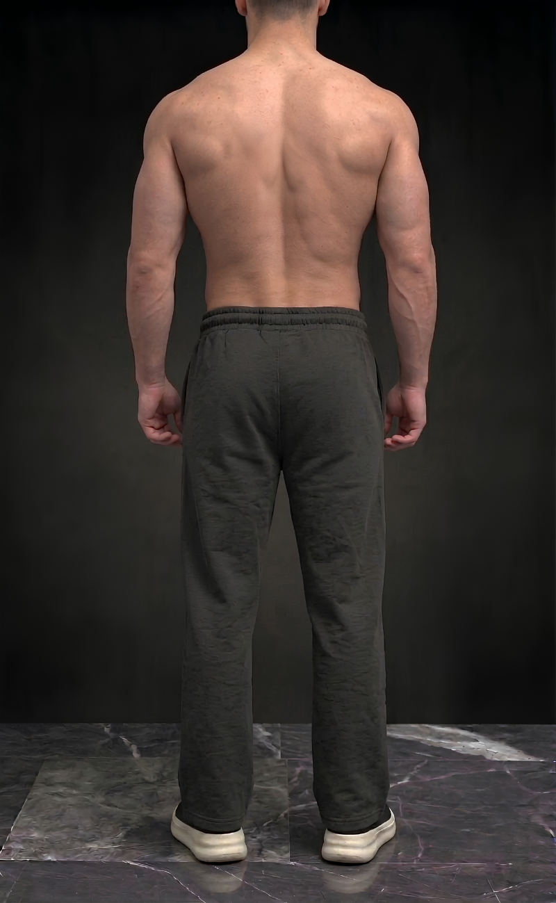 Black plain baggy trousers - Elitewear X