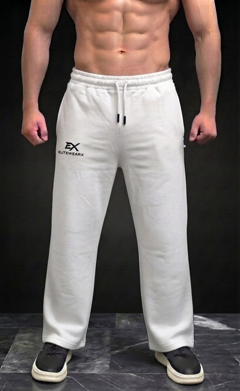 Grey plain baggy trousers - Elitewear X