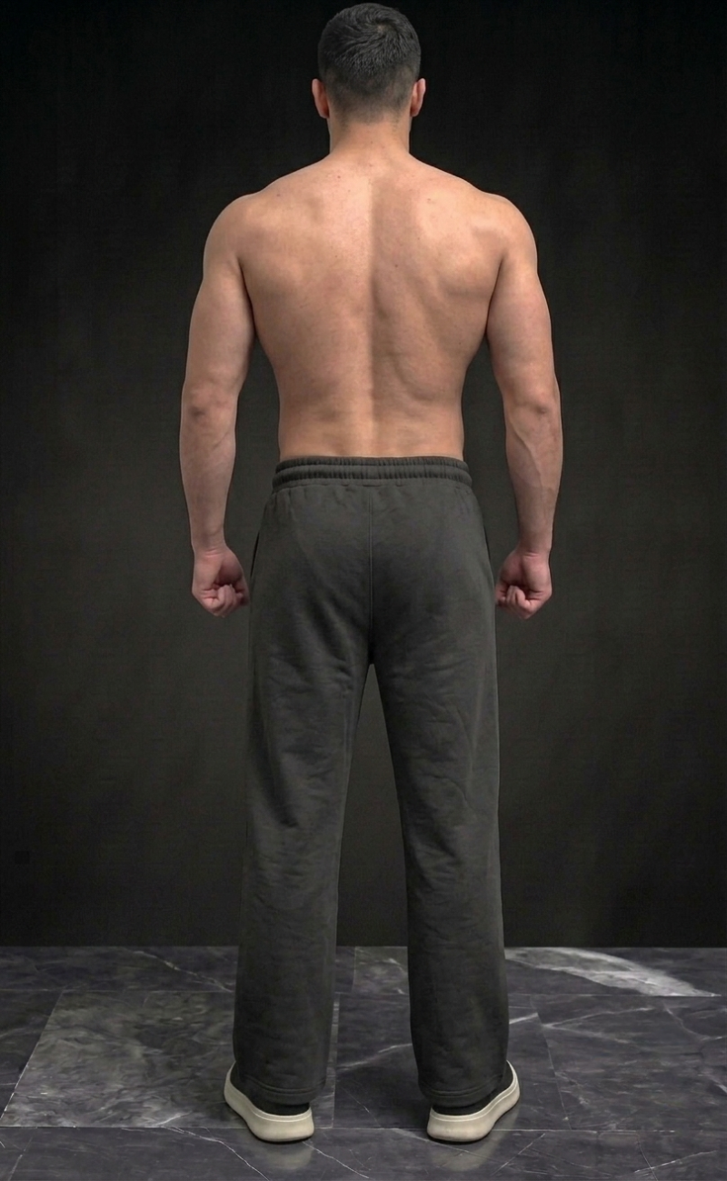 Black baggy trousers with Dragon Strike graphic print - Elitewear X