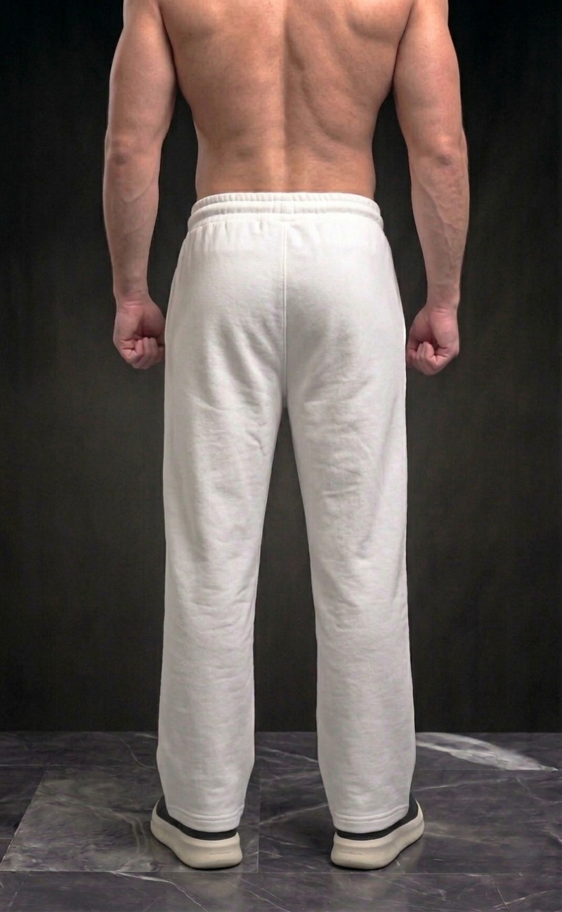 Grey baggy trousers with Dragon Strike graphic print - Elitewear X