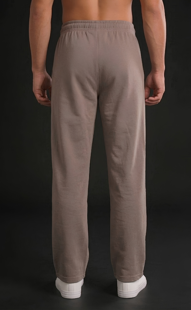 Beige baggy streetwear trousers, Urban Edge style - Elitewear X